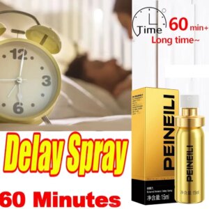 Spray retardateur de 60 minutes pour hommes, produit sexuel pour adultes, Spray à longue durée de retard pour hommes, huile de Massage sexuelle
