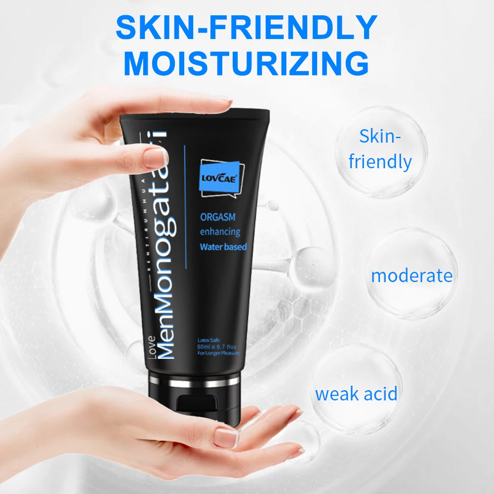 Gel de Lubrification Anale à Base d'Eau pour Homme et Femme, Huile Sexuelle, Jeu de Couple Vaginal, Pénis, Jouets Gay