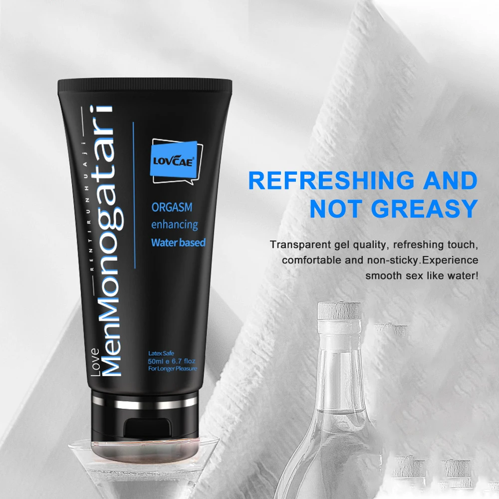 Gel de Lubrification Anale à Base d'Eau pour Homme et Femme, Huile Sexuelle, Jeu de Couple Vaginal, Pénis, Jouets Gay