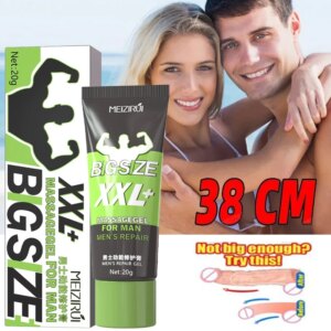 Crème d'agrandissement du pénis pour hommes, massage média, grosse bite, érection, gel nourrissant, croissance, augmentation de la taille, lubrifiant, produits sexuels pour adultes