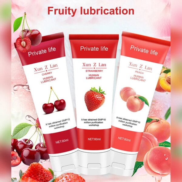 Lubrification à base d'eau de 60ML pour le sexe lubrifiant produits intimes pour adultes jeu de Couple pour Anal vagin pénis jouets gays – Image 6