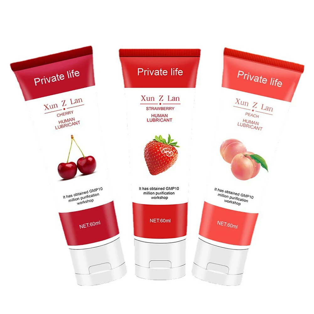 Lubrification à base d'eau de 60ML pour le sexe lubrifiant produits intimes pour adultes jeu de Couple pour Anal vagin pénis jouets gays