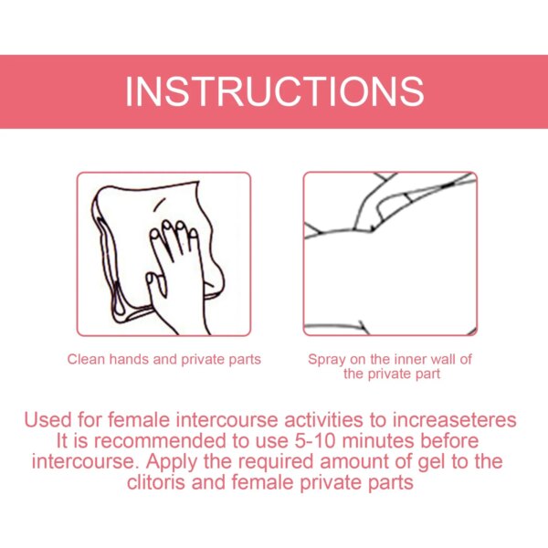 Gel d'orgasme féminin, lubrifiants de Stimulation clitoridienne vaginale, rehausseurs de désir sexuel – Image 6