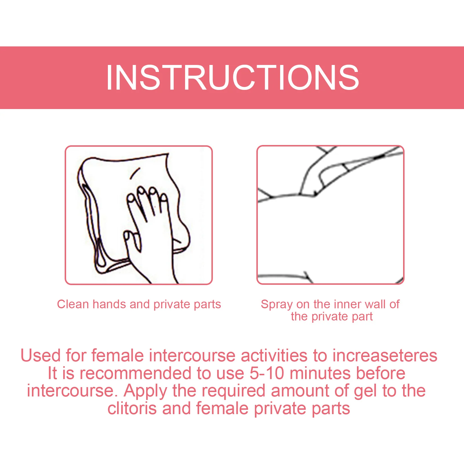Gel d'orgasme féminin, lubrifiants de Stimulation clitoridienne vaginale, rehausseurs de désir sexuel