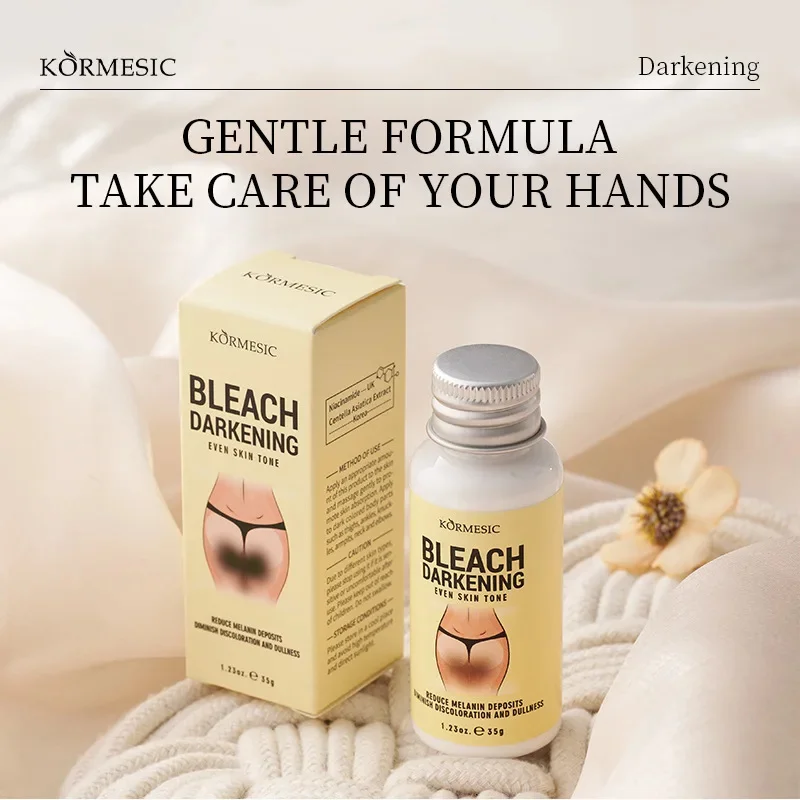 Crème blanchissante pour le corps, parties intimes, sérum blanchissant pour les aisselles, blanchit les fesses et les genoux, éclaircit l'intérieur des cuisses, intime, foncé, élimine la mélanine