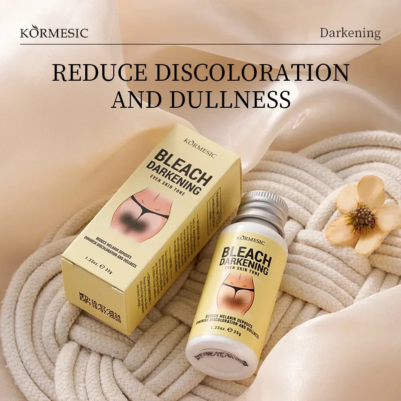 Crème blanchissante pour le corps, parties intimes, sérum blanchissant pour les aisselles, blanchit les fesses et les genoux, éclaircit l'intérieur des cuisses, intime, foncé, élimine la mélanine