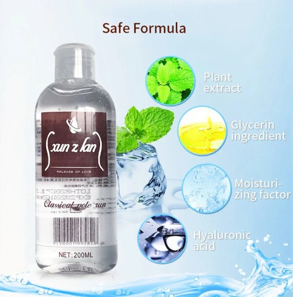 200ml lubrifiant à Base d'eau de sexe huile anale Gel vaginal corps intime SPA huile de Massage japon AV crème lubrifiante pour adultes Masturbation – Image 6