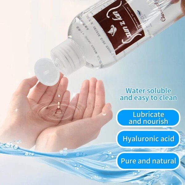 200ml lubrifiant à Base d'eau de sexe huile anale Gel vaginal corps intime SPA huile de Massage japon AV crème lubrifiante pour adultes Masturbation – Image 2
