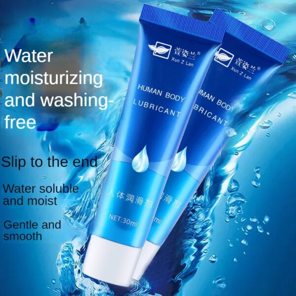 Lubrifiant sexuel à base d'eau pour femmes, 30g, Gel de lubrification Anal intime – Image 2