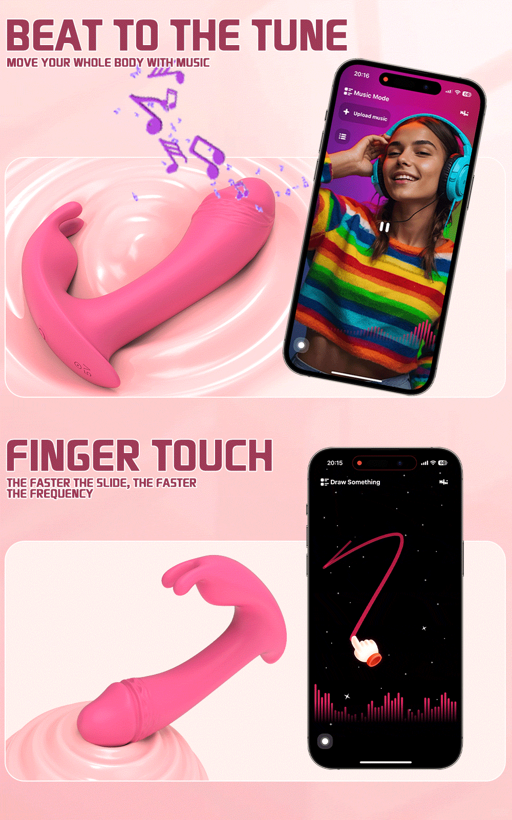 Vibromasseur point G sans fil Bluetooth, contrôle par application, stimulateur de clitoris féminin, culotte portable, masturbateur, jouets sexuels pour adultes pour femmes