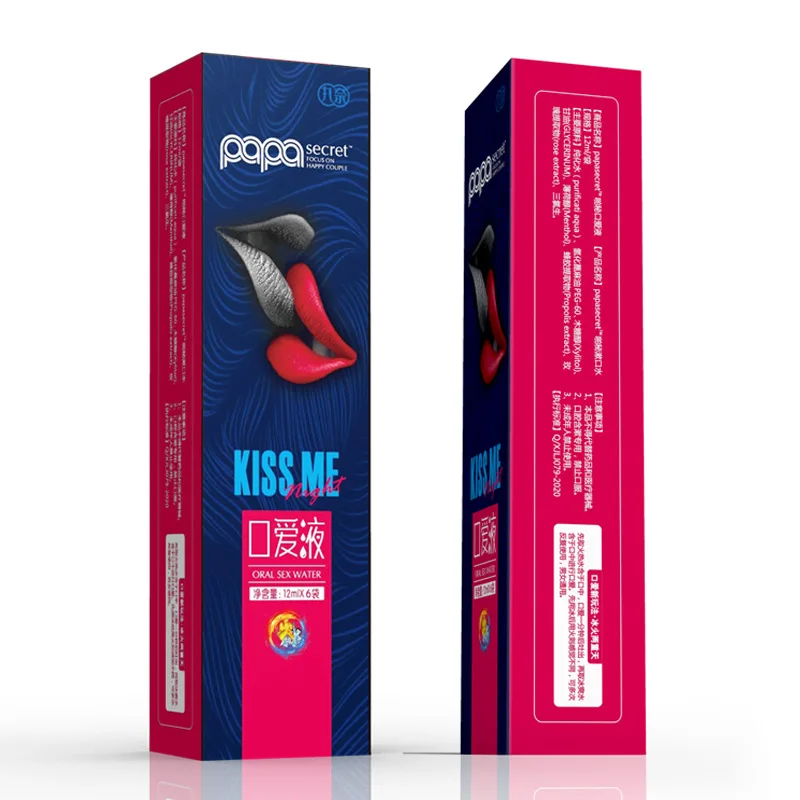 Lubrifiant comestible liquide à l'eau pour sexe Oral, saveur de fraise et de pêche, lubrifiant au feu glacé, jouets sexuels pour femmes, hommes, Couples, Sexshop, 6 pièces