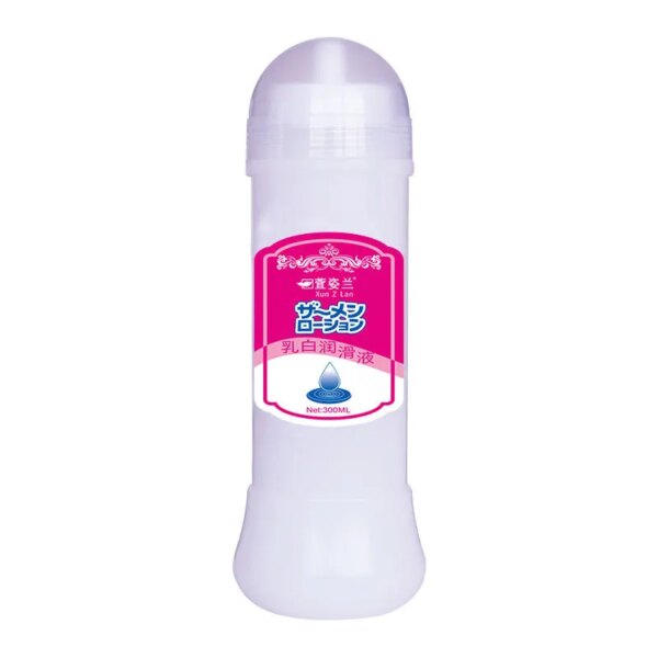 200/300/500ML lubrifiants sexuels lait blanc Simulation sperme liquide lubrifiant Vaginal Anal lubrifiant sexuel pour Couple adulte lubrifiant Gay – Image 5