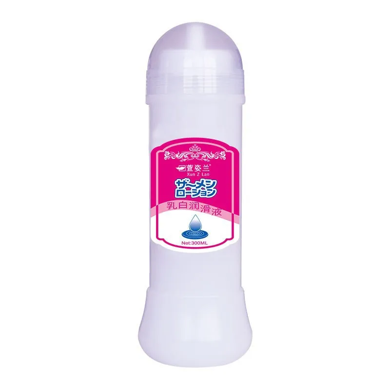 200/300/500ML lubrifiants sexuels lait blanc Simulation sperme liquide lubrifiant Vaginal Anal lubrifiant sexuel pour Couple adulte lubrifiant Gay