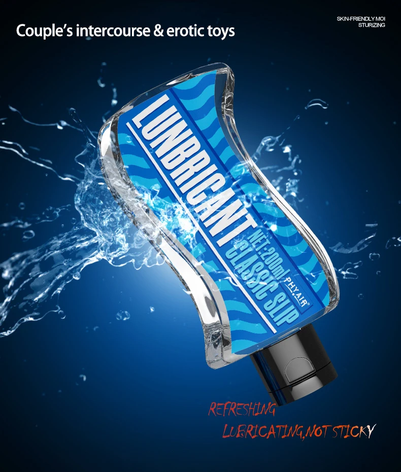 200ML acide hyaluronique grande capacité lubrifiant sexuel Gel à base d'eau lubrifiant sexuel pour Couple vagin Anal jouet sexuel lubrifiant adulte Sexshop