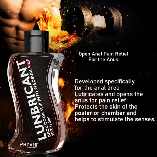 200ML acide hyaluronique grande capacité lubrifiant sexuel Gel à base d'eau lubrifiant sexuel pour Couple vagin Anal jouet sexuel lubrifiant adulte Sexshop – Image 3