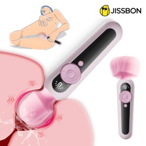 Jissbon vibrateur pour sexe grande baguette magique vibrateur pour femmes g-spot masseur pénétration clitoridien gode vibrateur jouets sexuels pour adultes