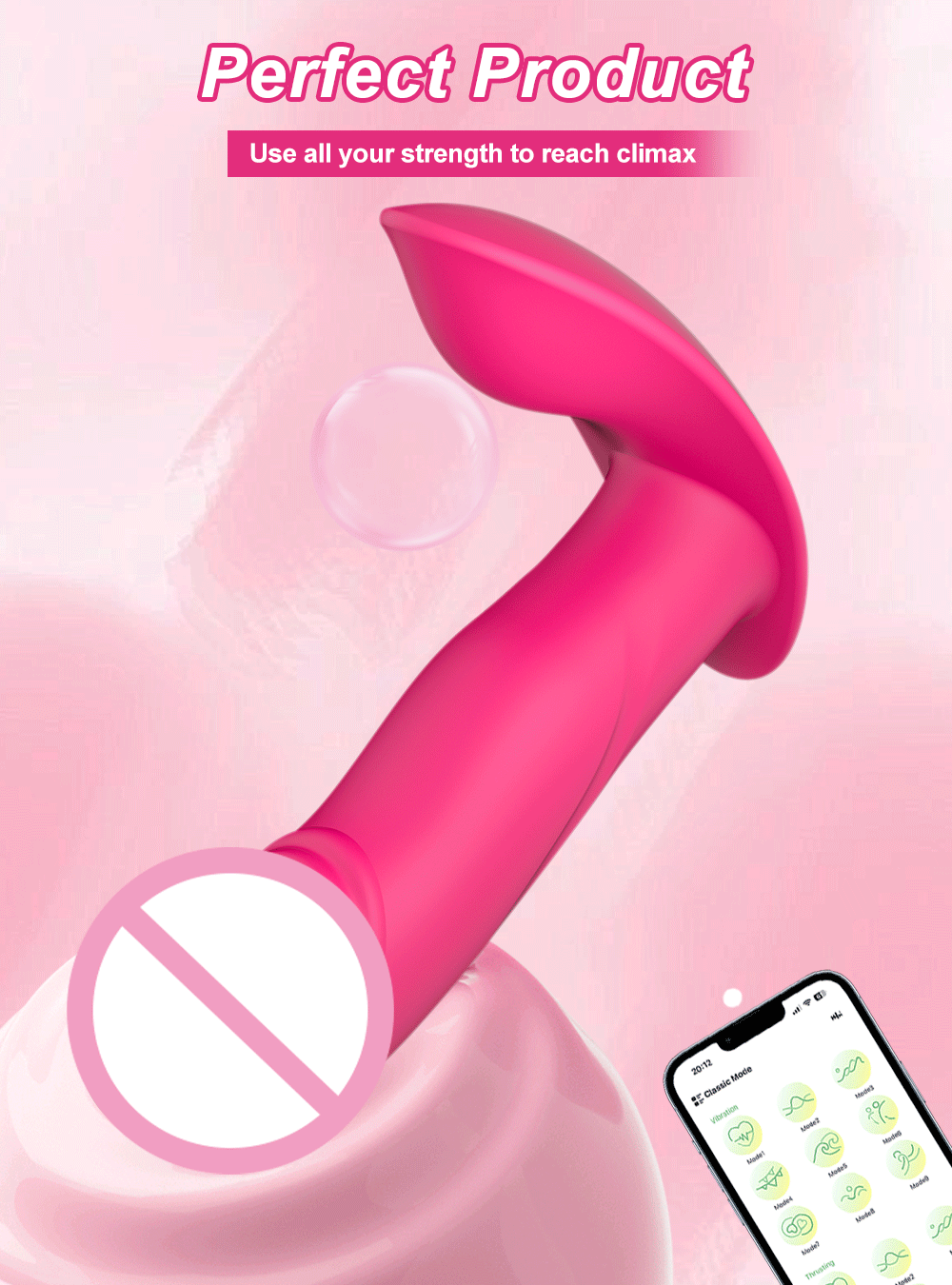 Godemiché vibrateur portable pour femmes, contrôle par application, stimulateur de Clitoris, masseur de point G, Plug Anal féminin, jouets sexuels vibrants pour adultes