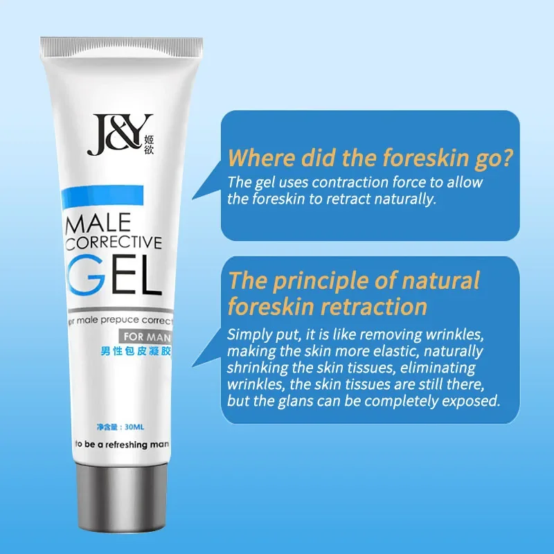 Gel de soin de Correction de phimosis de prépuce masculine, tête de pénis, prépuce physique, améliore le magasin de sexe liquide pour homme, Gel d'essence végétale naturelle