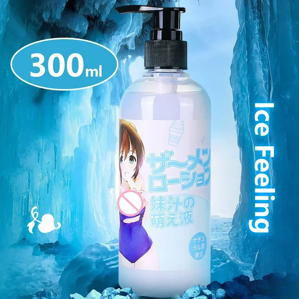 Lubrifiant Sexuel Personnel PH à Base d'Eau, Non-Staining, Simulation de Masse, Huile Corporelle pour Femmes, Hommes et Couples, 300ml