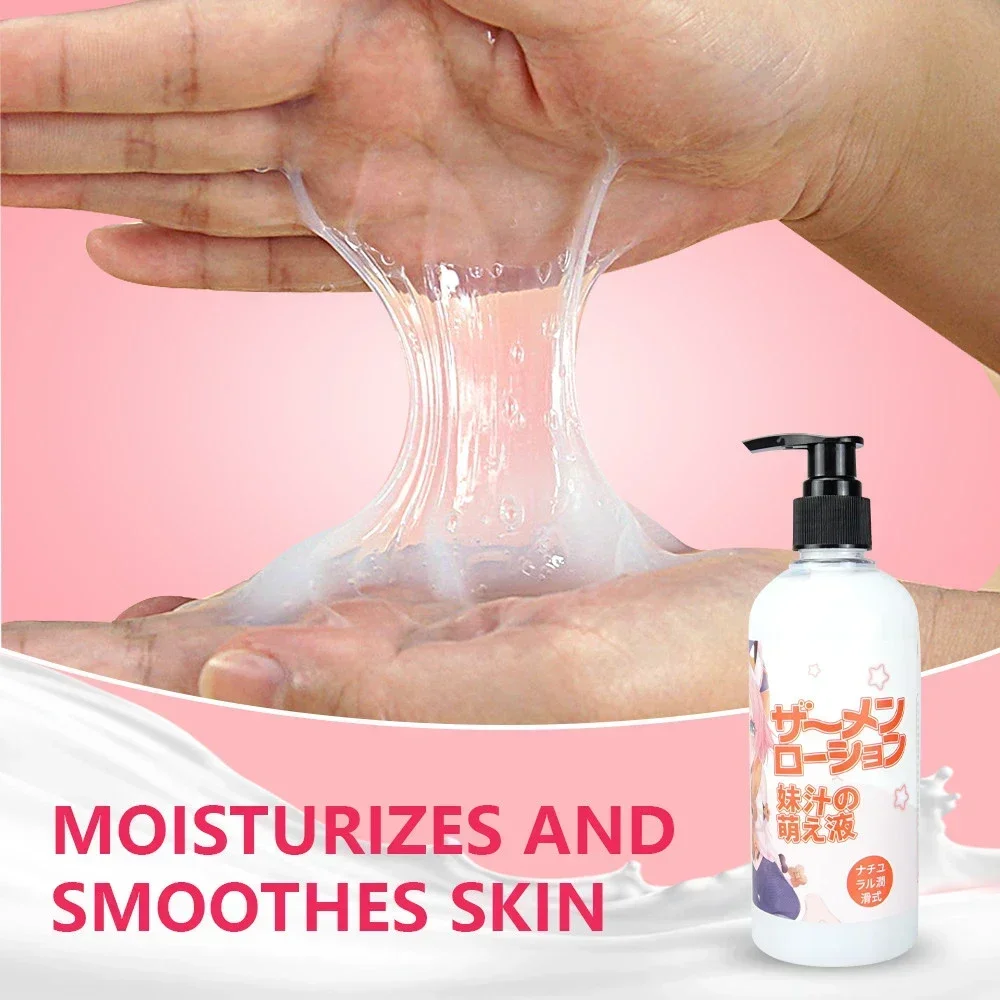 Lubrifiant Sexuel Personnel PH à Base d'Eau, Non-Staining, Simulation de Masse, Huile Corporelle pour Femmes, Hommes et Couples, 300ml