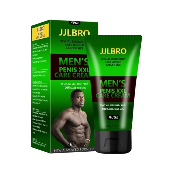 Crème d'agrandissement du pénis pour hommes, agrandisseur de pénis Big Dick, amélioration média, gel d'éjaculation retardée, produits d'aide sexuelle, 18 + – Image 5
