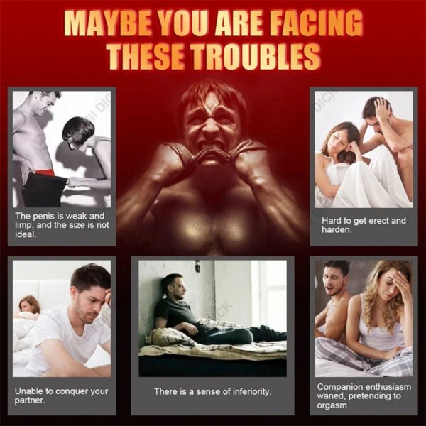Nouveau homme fort huile de Massage sexuel retardateur d'éjaculation rehausseurs aphrodisiaque longue durée retard sexuel Spray Erection pour hommes – Image 4