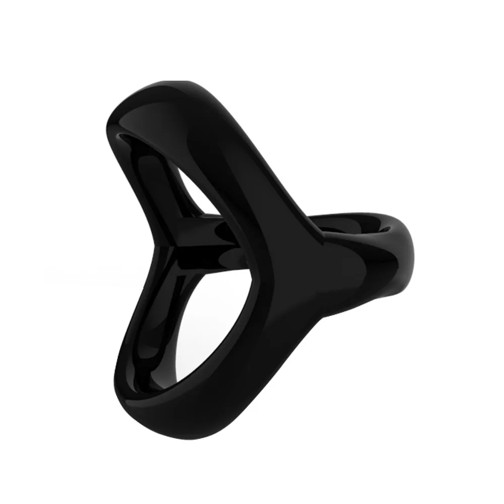 Nouveau Double anneau pénis anneau pour hommes retarder l'éjaculation érection Couple jouet sexuel produit adulte homme Dick agrandisseur anneaux Sex Shop
