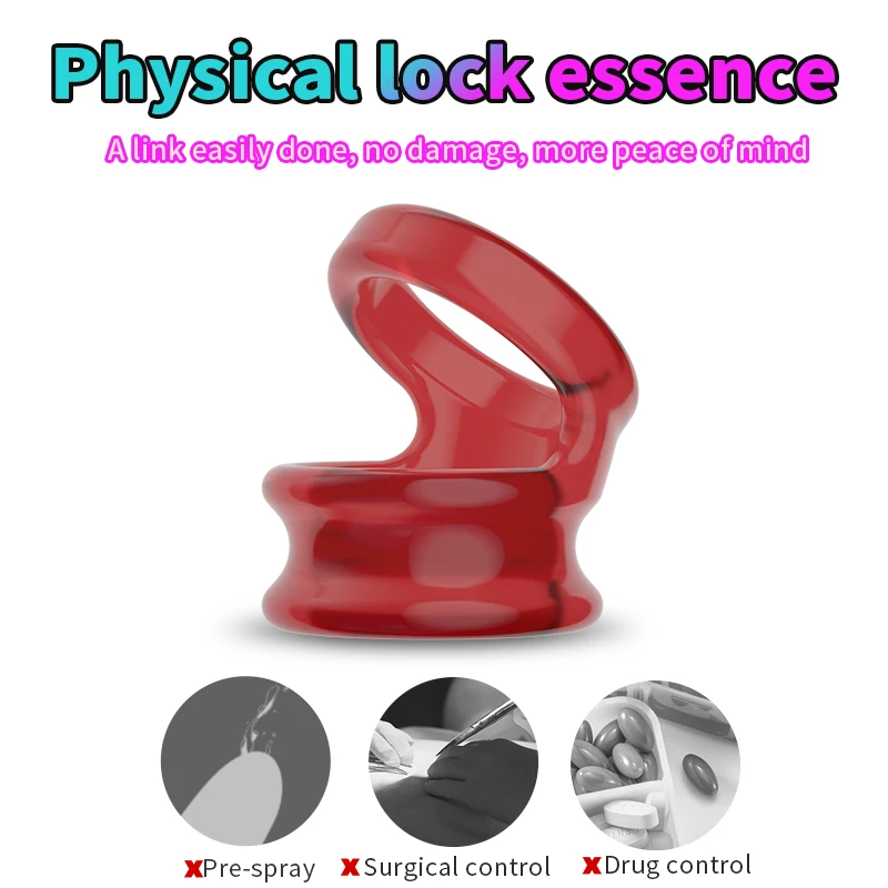 Nouveau Double anneau pénis anneau pour hommes retarder l'éjaculation érection Couple jouet sexuel produit adulte homme Dick agrandisseur anneaux Sex Shop