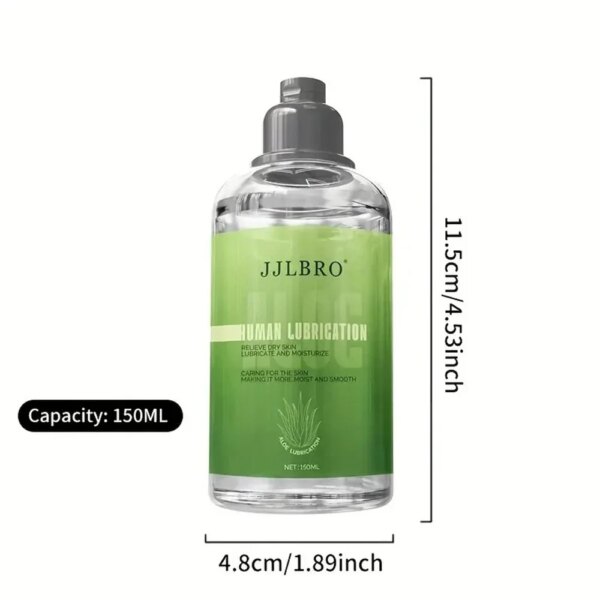 Gel lubrifiant lisse pour le corps pour adulte, massage sensuel, saveur comestible, produit sexuel, parfait pour réchauffer les jouets sexuels, 150ml – Image 6