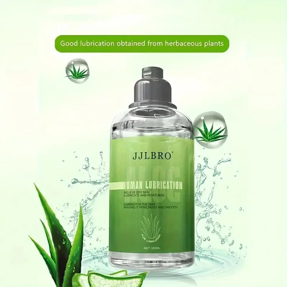 Gel lubrifiant lisse pour le corps pour adulte, massage sensuel, saveur comestible, produit sexuel, parfait pour réchauffer les jouets sexuels, 150ml