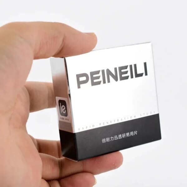 12 pièces/boîte Portable voyage hôtel PEINEILI Homme prolonger le temps des rapports sexuels 60 minutes jouet sexuel retard sexuel produits pour adultes pour hommes Homme