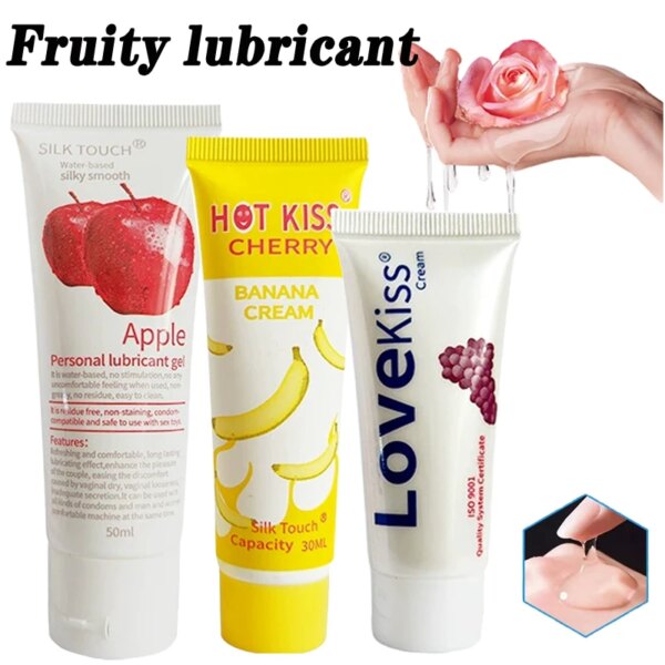 Lubrifiant humain fruité pour stimuler le plaisir, améliorer la libido, jouets sexuels pour adultes, sans lavage, sexe naturel, essence d'orgasme
