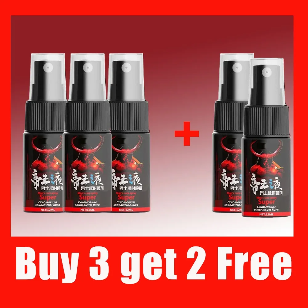 Huile d'agrandissement du pénis longue durée pour hommes, Spray sexuel retardateur, Anti-éjaculation prématurée, Usage externe masculin, 60