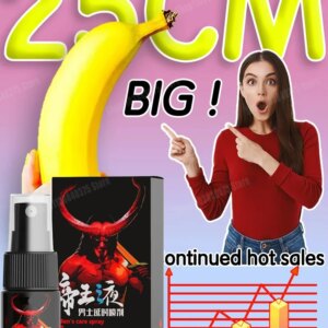 Huile d'agrandissement du pénis longue durée pour hommes, Spray sexuel retardateur, Anti-éjaculation prématurée, Usage externe masculin, 60
