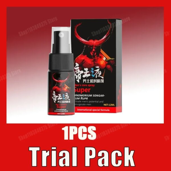 Huile d'agrandissement du pénis longue durée pour hommes, Spray sexuel retardateur, Anti-éjaculation prématurée, Usage externe masculin, 60 – Image 6