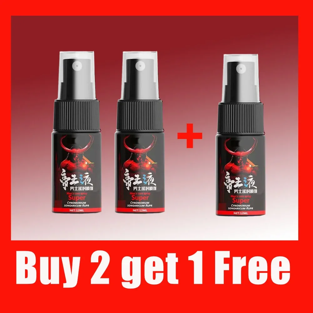 Huile d'agrandissement du pénis longue durée pour hommes, Spray sexuel retardateur, Anti-éjaculation prématurée, Usage externe masculin, 60