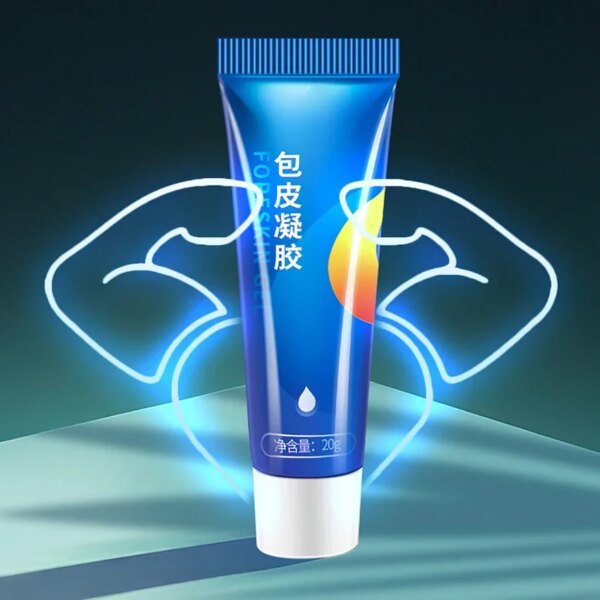 20ML prépuce masculine Phimosis Correction Gel physique améliorer la tête du pénis prépuce liquide prépuce Gel réparation huile lubrifiante – Image 4