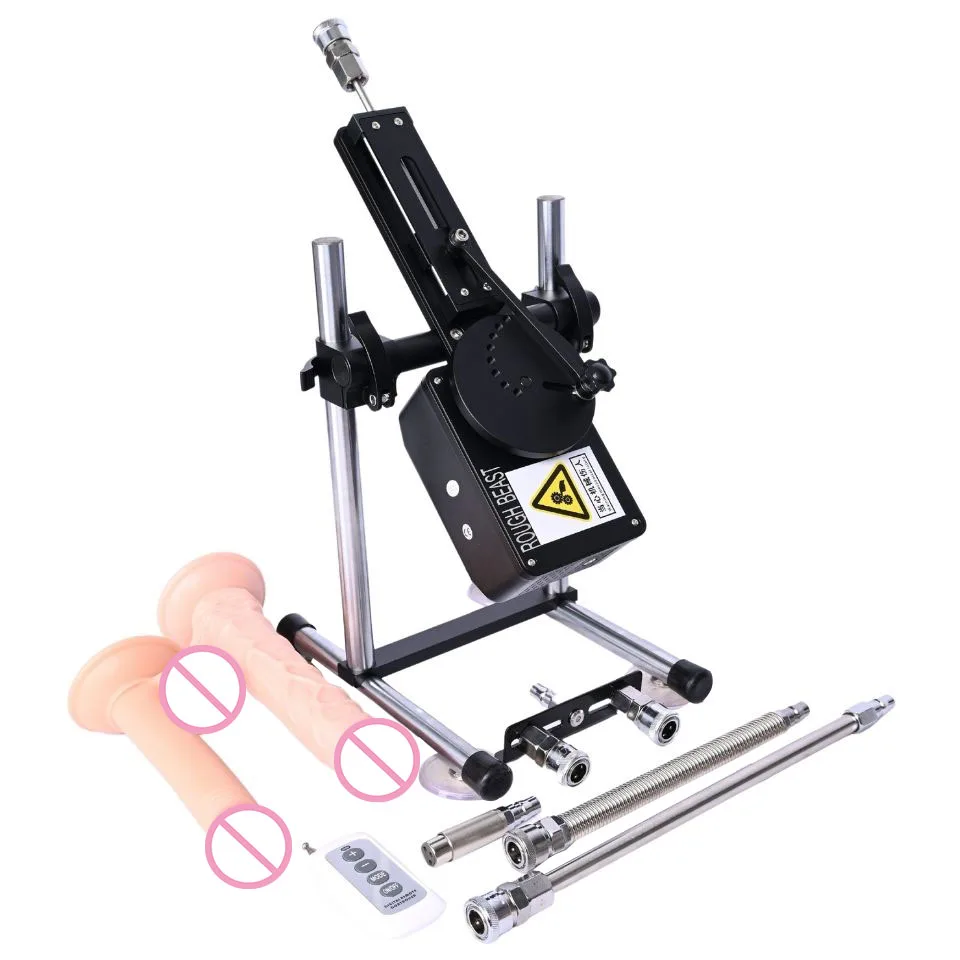 Rugh Beast-Machine Sexuelle existent et Silays euse pour Homme et Femme, Jouet Sexuel avec Vibration Télescopique