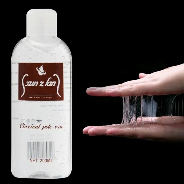 Lubrifiant à Base d'eau de 200ml, huile anale sexuelle, Gel vaginal, huile de Massage SPA pour le corps intime, crème lubrifiante AV japonaise pour la Masturbation des adultes – Image 2
