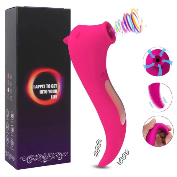 Vibromasseur puissant pour succion de Clitoris pour femmes, stimulateur sous vide Oral, masseur, gode, masturbateur féminin, jouets sexuels pour adultes