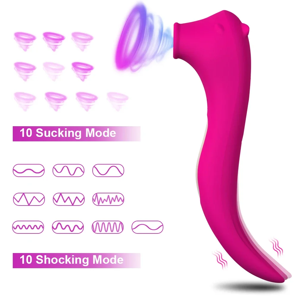 Vibromasseur puissant pour succion de Clitoris pour femmes, stimulateur sous vide Oral, masseur, gode, masturbateur féminin, jouets sexuels pour adultes Vibromasseur puissant pour succion de Clitoris pour femmes, stimulateur sous vide Oral, masseur, gode, masturbateur féminin, jouets sexuels pour adultes