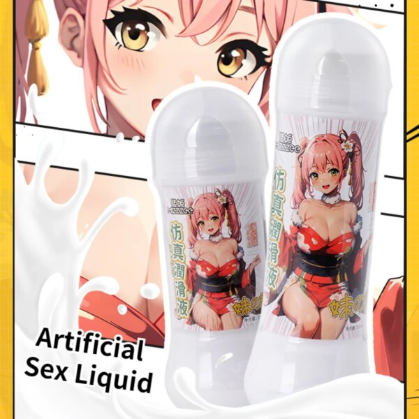 200ml Simulation sexe féminin liquide lubrification crème blanche lubrifiants d'encens personnels pour homme Massage Vaginal Anal jouet sexuel – Image 6