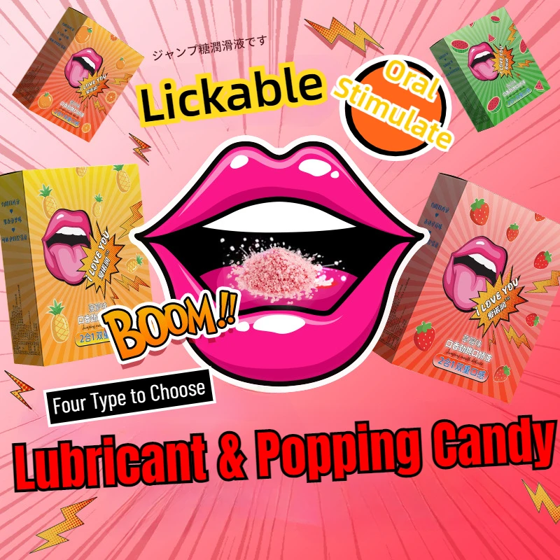 Lubrifiant Fruity Harvey Ananas pour Couple Adulte, Lubrifiant Buccal Lickable, Lubrifiant pour Flirter Oral, 2 en 1
