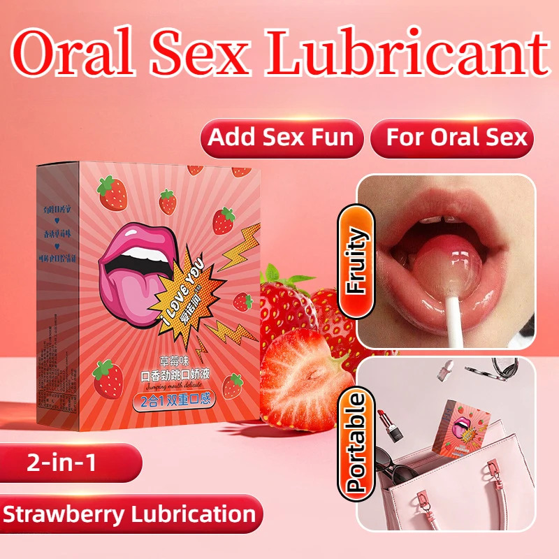 Lubrifiant Fruity Harvey Ananas pour Couple Adulte, Lubrifiant Buccal Lickable, Lubrifiant pour Flirter Oral, 2 en 1