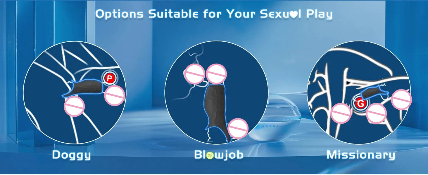 HESEKS vibrateur manchon de pénis anneau de coq Extender pour testicules de pénis Stimulation du point G Couples jouets sexuels pour adultes pour hommes femmes 18 +