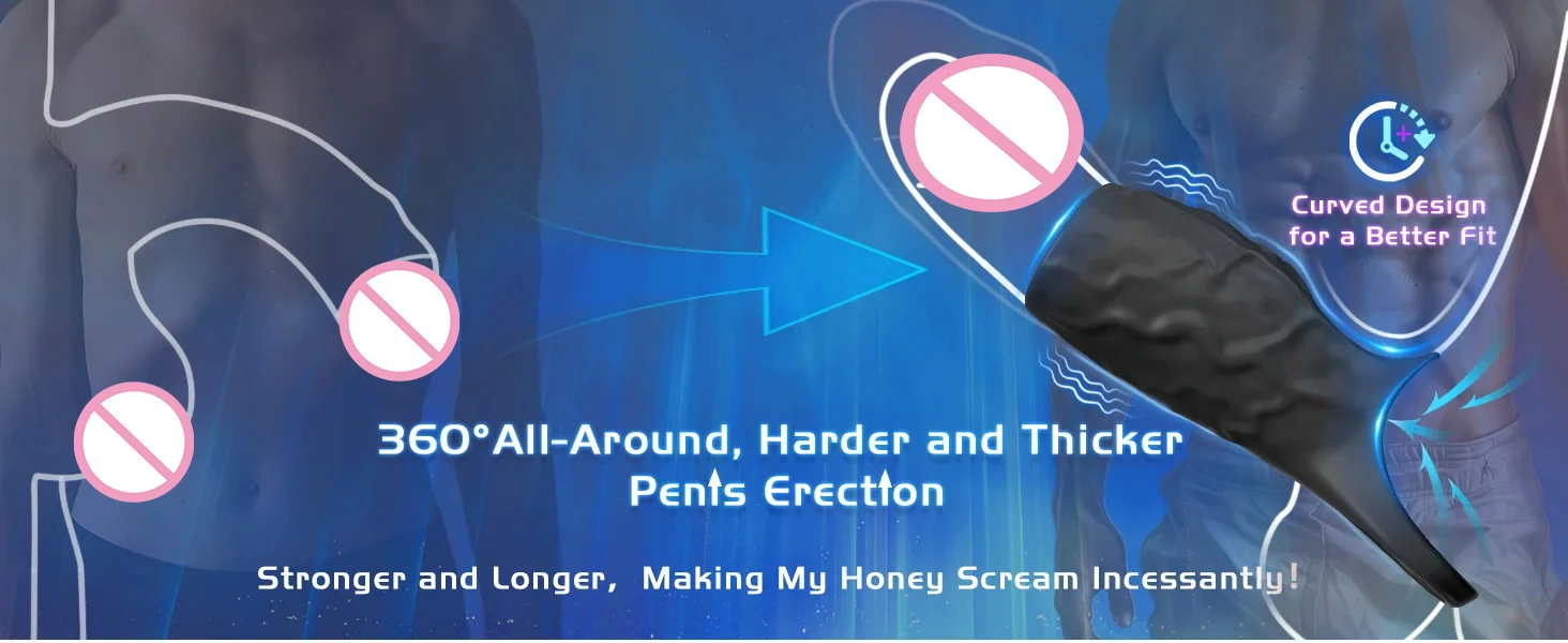 HESEKS vibrateur manchon de pénis anneau de coq Extender pour testicules de pénis Stimulation du point G Couples jouets sexuels pour adultes pour hommes femmes 18 +