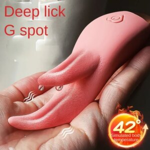 Vibromasseur de léchage de langue pour femmes, point G, Clitoris, vagin, Anal, Masturbation féminine, Stimulation du mamelon, jouets sexuels pour adultes