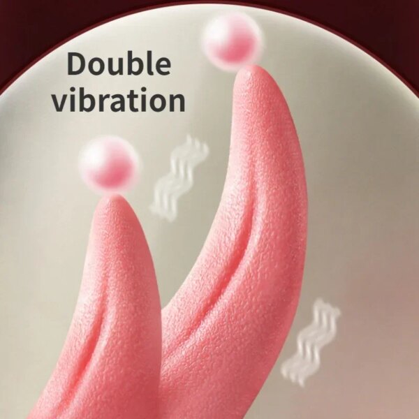 Vibromasseur de léchage de langue pour femmes, point G, Clitoris, vagin, Anal, Masturbation féminine, Stimulation du mamelon, jouets sexuels pour adultes – Image 4