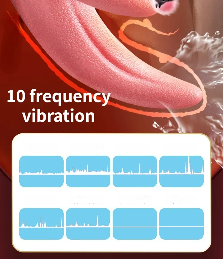 Vibromasseur de léchage de langue pour femmes, point G, Clitoris, vagin, Anal, Masturbation féminine, Stimulation du mamelon, jouets sexuels pour adultes Vibromasseur de léchage de langue pour femmes, point G, Clitoris, vagin, Anal, Masturbation féminine, Stimulation du mamelon, jouets sexuels pour adultes