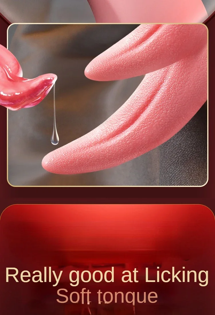 Vibromasseur de léchage de langue pour femmes, point G, Clitoris, vagin, Anal, Masturbation féminine, Stimulation du mamelon, jouets sexuels pour adultes Vibromasseur de léchage de langue pour femmes, point G, Clitoris, vagin, Anal, Masturbation féminine, Stimulation du mamelon, jouets sexuels pour adultes